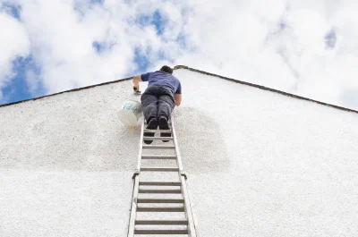Peinture extérieure à Tréban — façades et ravalement